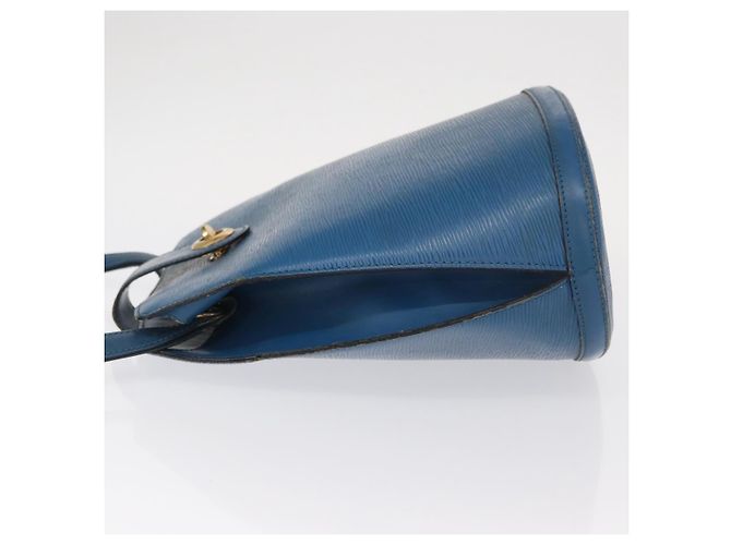 LOUIS VUITTON Bolsa de Ombro Epi Cluny Azul M52255 LV Auth 155917 - vista 4