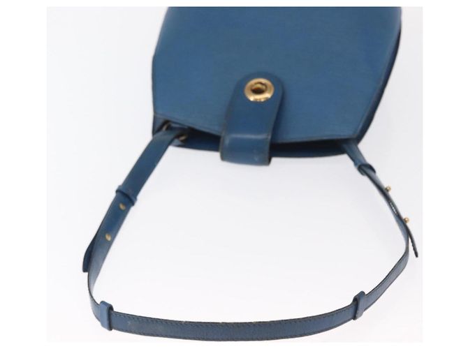 LOUIS VUITTON Bolsa de Ombro Epi Cluny Azul M52255 LV Auth 155917 - vista 7