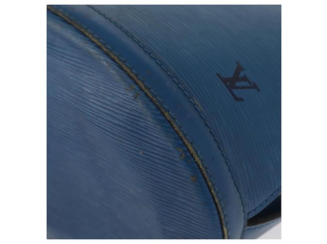 LOUIS VUITTON Bolsa de Ombro Epi Cluny Azul M52255 LV Auth 155917 - vista 9