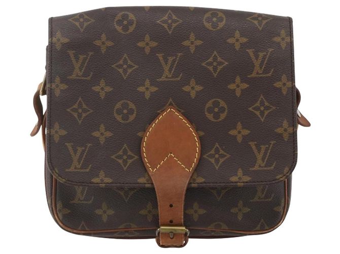 LOUIS VUITTON Borsa a Spalla Monogram Cartouchiere PM M51254 LV Auth ka690 Monogramma - vista 13