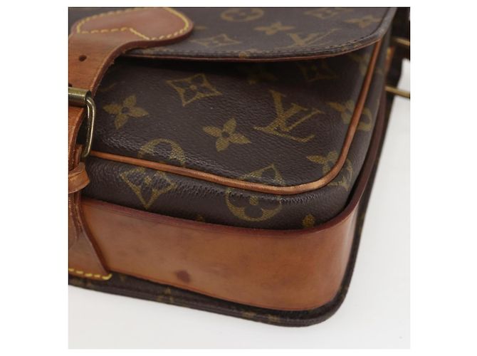 LOUIS VUITTON Borsa a Spalla Monogram Cartouchiere PM M51254 LV Auth ka690 Monogramma - vista 14