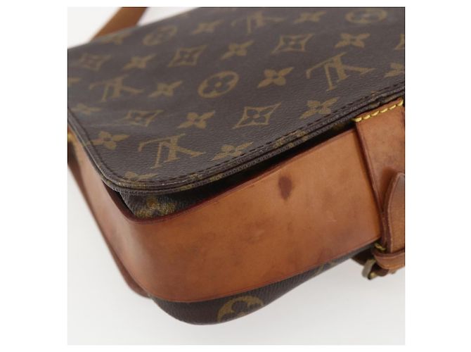 LOUIS VUITTON Borsa a Spalla Monogram Cartouchiere PM M51254 LV Auth ka690 Monogramma - vista 17