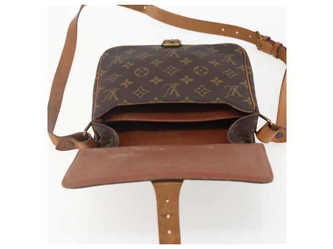 LOUIS VUITTON Borsa a Spalla Monogram Cartouchiere PM M51254 LV Auth ka690 Monogramma - vista 18