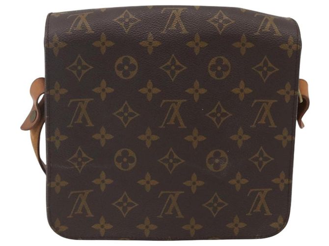 LOUIS VUITTON Borsa a Spalla Monogram Cartouchiere PM M51254 LV Auth ka690 Monogramma - vista 2