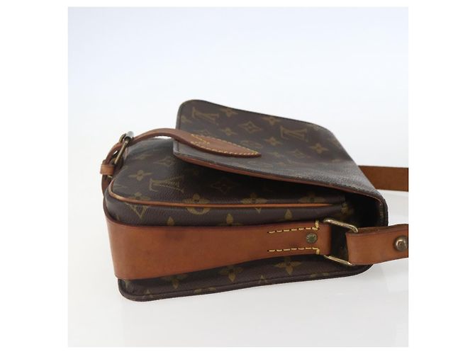 LOUIS VUITTON Borsa a Spalla Monogram Cartouchiere PM M51254 LV Auth ka690 Monogramma - vista 4