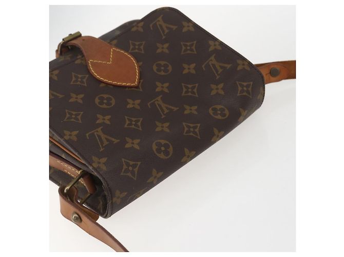 LOUIS VUITTON Borsa a Spalla Monogram Cartouchiere PM M51254 LV Auth ka690 Monogramma - vista 6