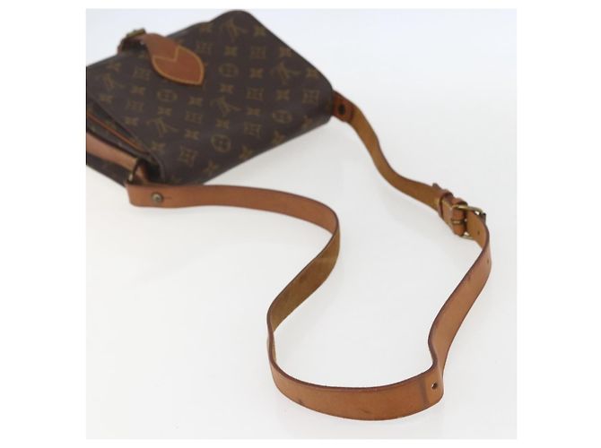 LOUIS VUITTON Borsa a Spalla Monogram Cartouchiere PM M51254 LV Auth ka690 Monogramma - vista 7