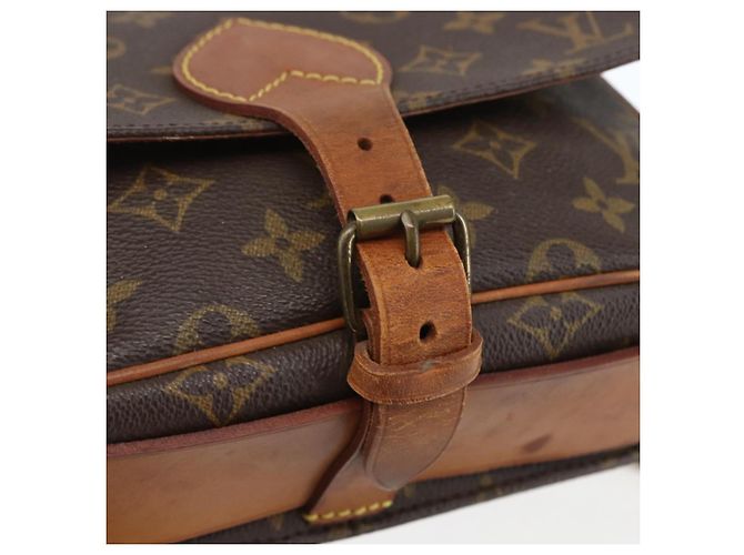 LOUIS VUITTON Borsa a Spalla Monogram Cartouchiere PM M51254 LV Auth ka690 Monogramma - vista 9
