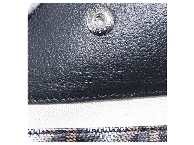 GOYARD Herringbone Saint Louis PM Tote Bag aus PVC Schwarz Auth BA9007SM - Ansicht 25