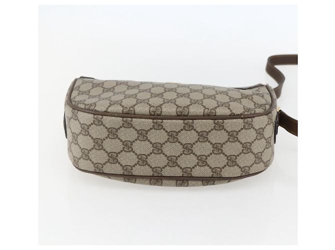 Borsa Sherry Line GG Supreme Web di GUCCI in PVC beige e oro 001 123 0918 Auth 155926 D'oro - Ansicht 9