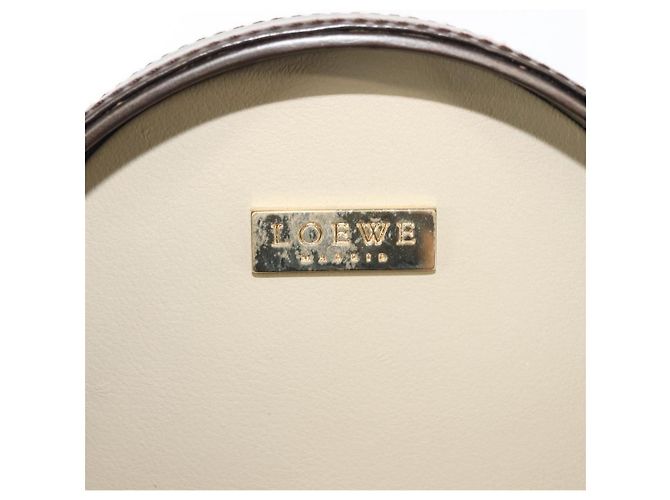 Borsa a mano LOEWE in pelle marrone Auth 145559 - vista 10