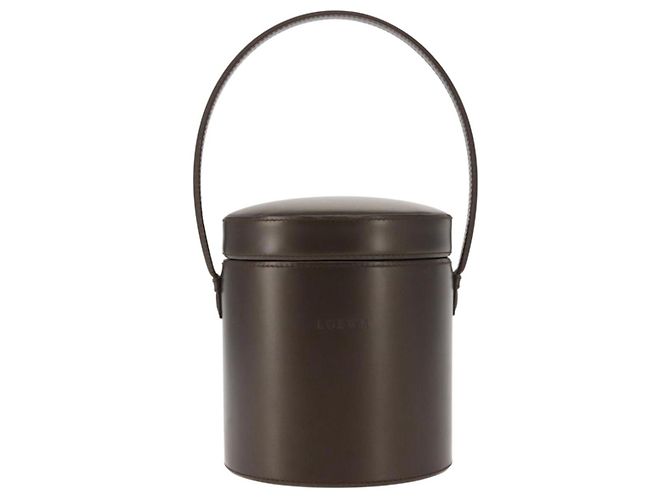 Borsa a mano LOEWE in pelle marrone Auth 145559 - vista 13