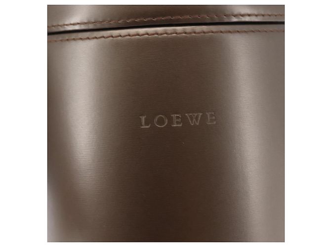 Borsa a mano LOEWE in pelle marrone Auth 145559 - vista 18