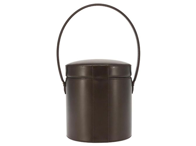 Borsa a mano LOEWE in pelle marrone Auth 145559 - vista 2