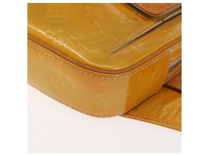 LOUIS VUITTON Bolsa de cintura Monogram Vernis Fulton Gris M91041 LV Auth 145461 - vista 17