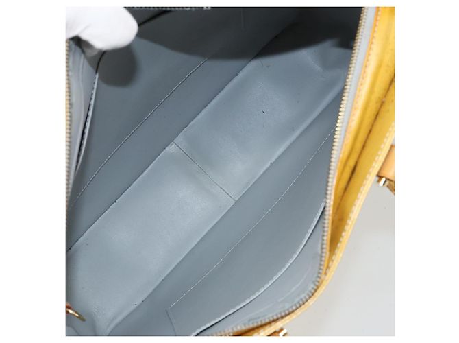 LOUIS VUITTON Monogram Vernis Columbus Tote Bag Grau M91028 LV Auth 145223 - Ansicht 11