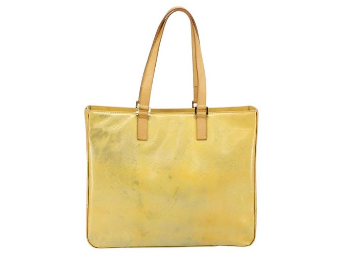 LOUIS VUITTON Monogram Vernis Columbus Tote Bag Grau M91028 LV Auth 145223 - Ansicht 2