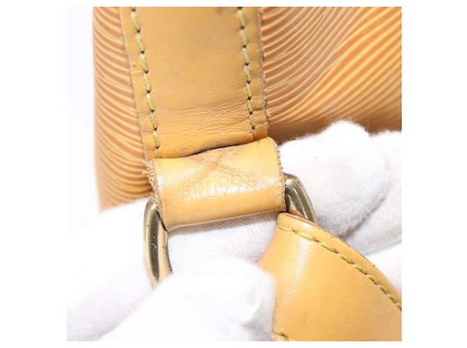 LOUIS VUITTON Borsa a Spalla Epi Noe Tassili Giallo M44009 LV Auth BA8586 - vista 12