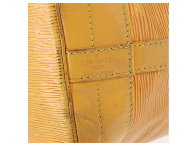 LOUIS VUITTON Borsa a Spalla Epi Noe Tassili Giallo M44009 LV Auth BA8586 - vista 17