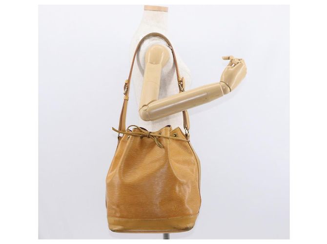 LOUIS VUITTON Borsa a Spalla Epi Noe Tassili Giallo M44009 LV Auth BA8586 - vista 21
