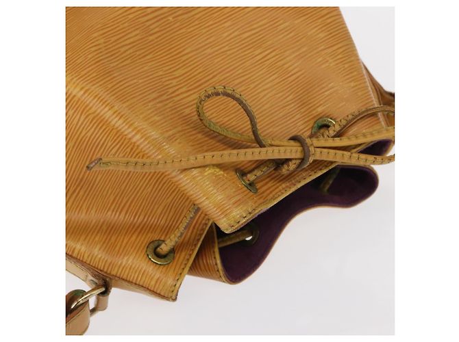 LOUIS VUITTON Borsa a Spalla Epi Noe Tassili Giallo M44009 LV Auth BA8586 - vista 7