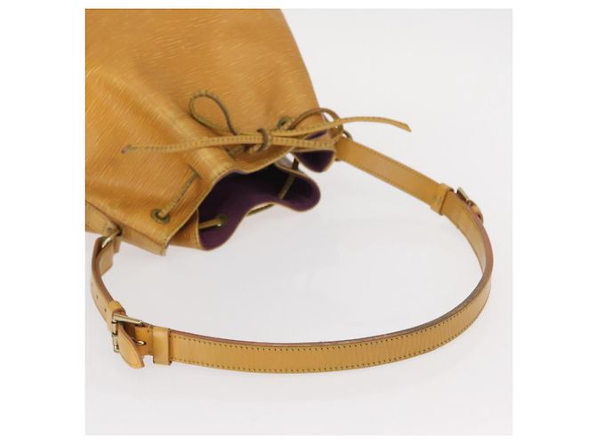 LOUIS VUITTON Borsa a Spalla Epi Noe Tassili Giallo M44009 LV Auth BA8586 - vista 8