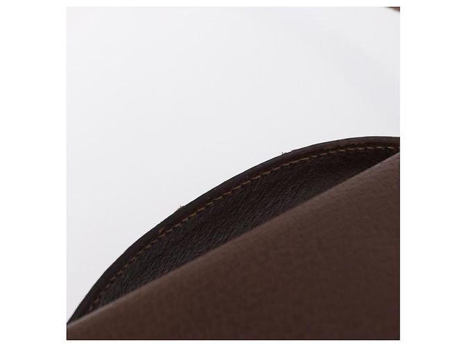 Borsa a Spalla in Pelle Gucci Oro Marrone Auth 155188 D'oro - vista 8