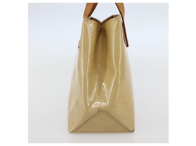 LOUIS VUITTON Borsa a Mano Monogram Vernis Reade PM Beige M91334 LV Auth 144987 - vista 3