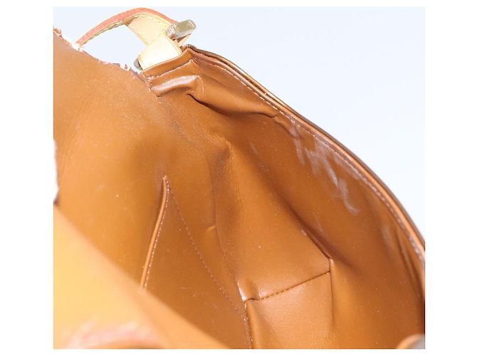 LOUIS VUITTON Borsa Thompson Street Monogram Vernis Bronzo M91124 LV Auth ka732 - vista 19