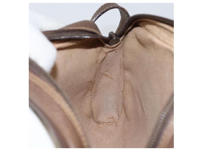 Borsa a spalla Gucci GG Canvas Web Sherry Line in pelle PVC beige e rossa Auth 146150 Rosso Verde - vista 18