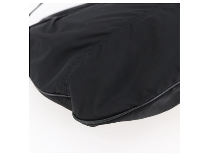 Borsa Vala in Nylon e Pelle Salvatore Ferragamo 2 in 1 Nero Argento Auth BA6809 - vista 15