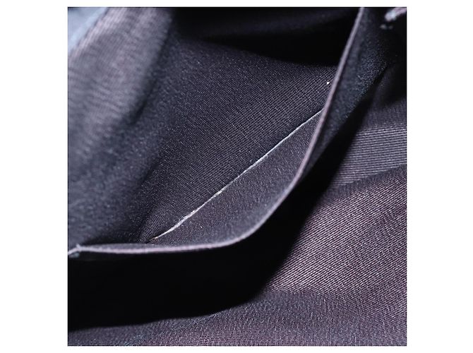Borsa Vala in Nylon e Pelle Salvatore Ferragamo 2 in 1 Nero Argento Auth BA6809 - vista 22