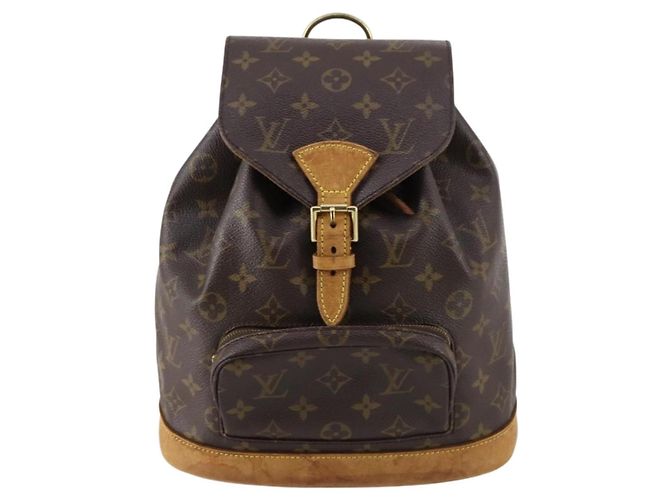 LOUIS VUITTON Zaino Monogram Montsouris MM M51136 LV Auth BA6279 Monogramma - vista 13