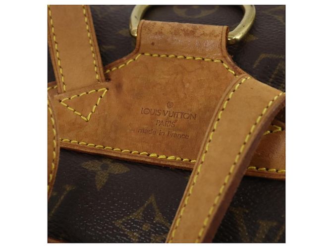 LOUIS VUITTON Zaino Monogram Montsouris MM M51136 LV Auth BA6279 Monogramma - vista 19