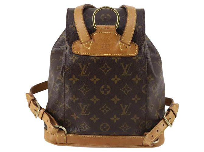 LOUIS VUITTON Zaino Monogram Montsouris MM M51136 LV Auth BA6279 Monogramma - vista 2