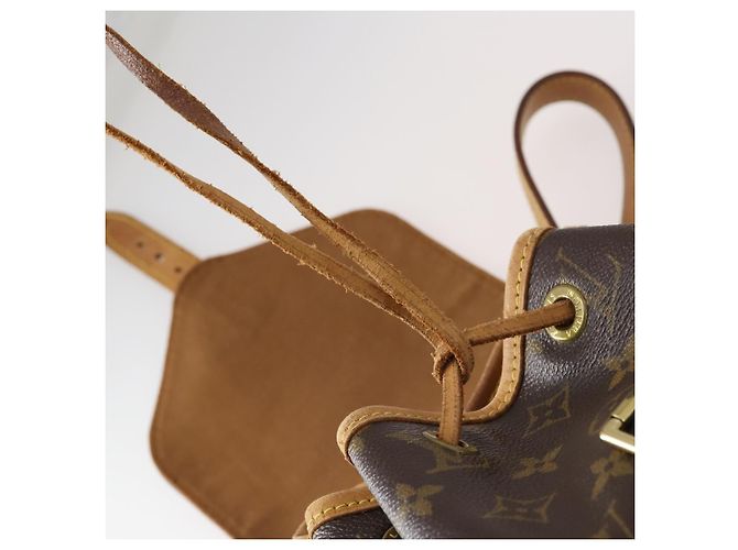 LOUIS VUITTON Zaino Monogram Montsouris MM M51136 LV Auth BA6279 Monogramma - vista 21