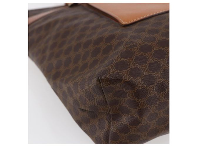 Céline CELINE Macadam Canvas Tote Bag aus PVC-Leder in Braun Auth ki6109 - Ansicht 11