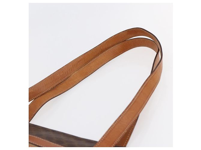 Céline CELINE Macadam Canvas Tote Bag aus PVC-Leder in Braun Auth ki6109 - Ansicht 8