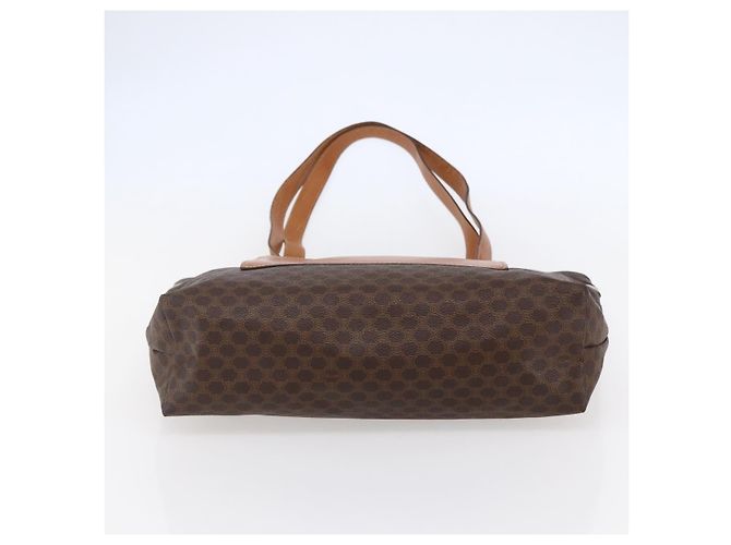 Céline CELINE Macadam Canvas Tote Bag aus PVC-Leder in Braun Auth ki6109 - Ansicht 9