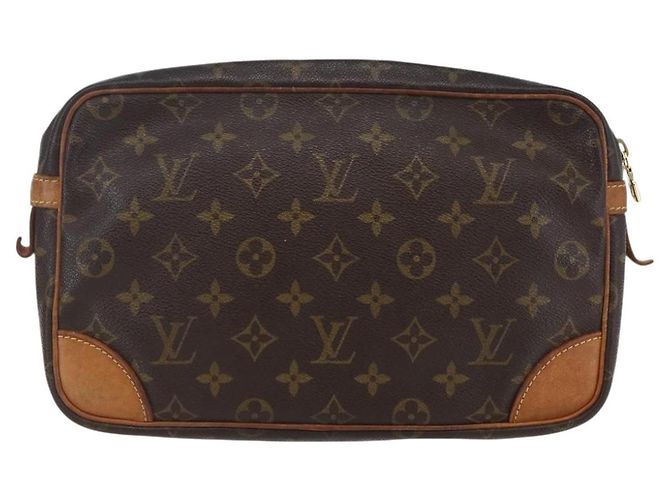 LOUIS VUITTON Clutch Compiegne 28 M51845 LV Auth BA6646 Monogramma - vista 2