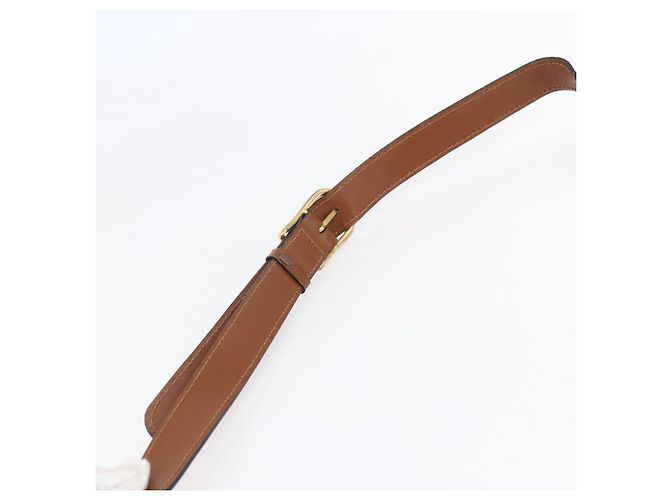 Céline Borsa a Spalla in Pelle Marrone Auth 146484 - vista 8