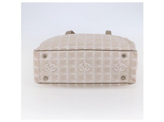 CHANEL Borsa Tote New Wave Canvas Rosa Argento CC Auth ep11016 - vista 9