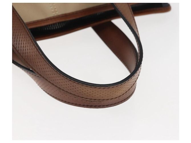 Berluti Calligraphy Tote Bag aus Canvas und Leder Beige Silber Authentisch bs29891 - Ansicht 7