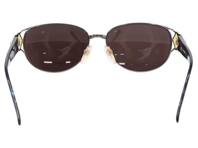 Gafas de sol SAINT LAURENT de plástico azul Auth bs29545 - vista 3