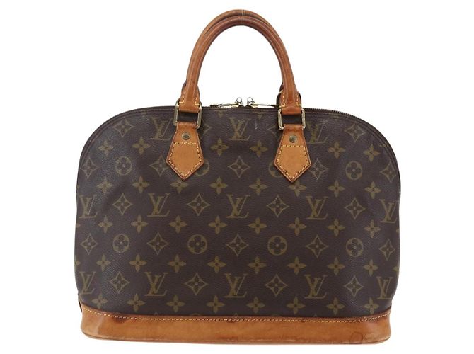 LOUIS VUITTON Borsa a Mano Monogram Alma M51130 LV Auth BA6655 Monogramma - vista 13