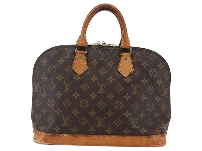LOUIS VUITTON Borsa a Mano Monogram Alma M51130 LV Auth BA6655 Monogramma - vista 2