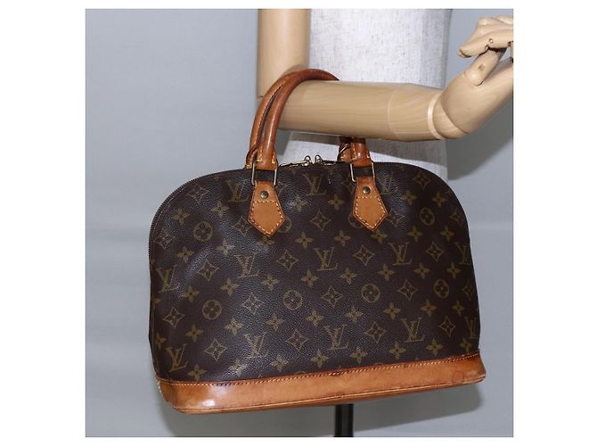 LOUIS VUITTON Borsa a Mano Monogram Alma M51130 LV Auth BA6655 Monogramma - vista 21