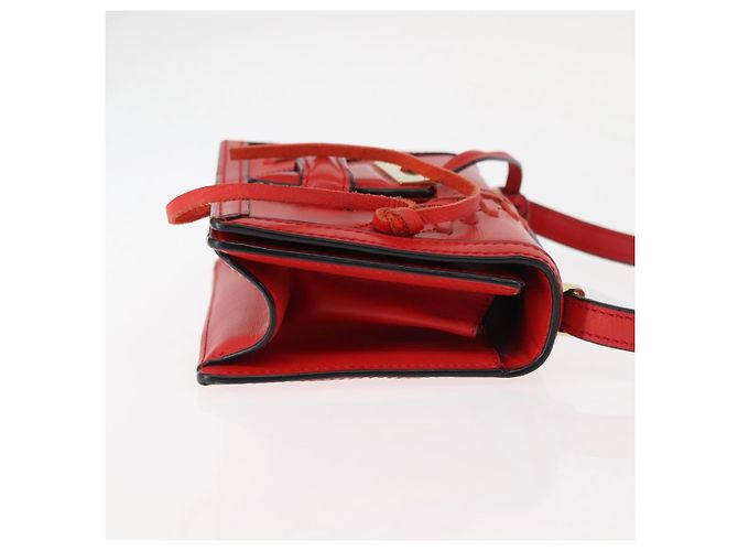 LOEWE Schultertasche aus Leder Braun Gold Auth bs29532 Golden - Ansicht 3