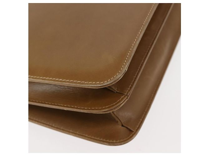 Gucci Borsa a Spalla in Pelle Marrone Oro Auth BA6561 D'oro - vista 12