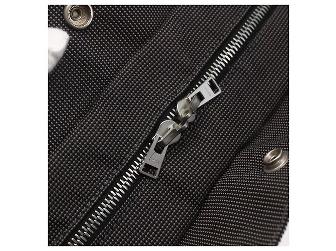 Hermès HERMES Handtasche Her Line MM aus grauem Canvas Auth hk3127 Braun - Ansicht 14